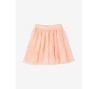 Glittery Tulle Skirt for Girls nude pink