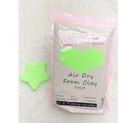 Glittz And Glue Air Dry Foam Firm Clay (Light Green)