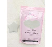 Glittz And Glue Air Dry Foam Firm Clay (Light Grey)