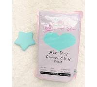 Glittz And Glue Air Dry Foam Firm Clay (Light Turquoise)