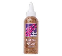 Glitz it Glitter Glue, Bronze, 120ml, Twist Nozzle Bottle, Ideal Kids Craft, Shimmer Glues for Art & Crafts Projects, Wedding Invitations, Card Making, Creative Ideas