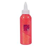 Glitz it Glitter Glue - Coral, 120ml, Twist Nozzle Bottle, Ideal Kids Craft, Shimmer Glue for Art & Craft Projects, Wedding Invitations, Card Making, Art Set