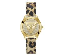 Glitz Plaque 34mm Ladies Watch Gold