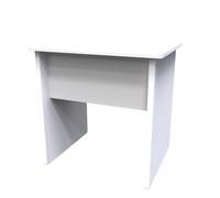 Glitz Ready Assembled Dressing Table Stool - White Matt - Welcome Furniture | TJ Hughes