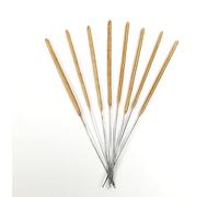 Glitz Sparkler Numeral Cake Sparkler, 17cm, Pack of 8, Available in Gold, Silver, Pink, Blue, Rose Gold (gold)