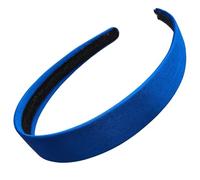 Glitz4Girlz 2.5cm (1") Royal Blue Satin Covered Plastic Alice Band Hair Band Headband No Teeth UK
