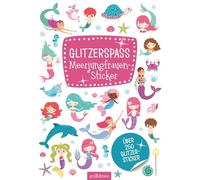 Glitzerspaß Meerjungfrauen-Sticker: Über 250 Glitzersticker