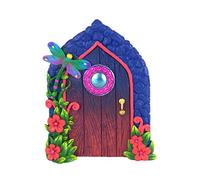GlitZGlam Miniature Dragonfly Fairy Door for the Enchanted Garden Fairies and Gnomes. A Fairy and Gnome Garden Accessory