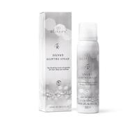 Glitzify Silver Shimmer Glitter Spray for Hair, Body & Clothes | Festival & Party Hair Spray | 100ML Eco-Friendly, Quick-Dry, Washable, Fragrance-Free with Sustainable Shine