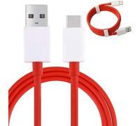 GLITZY GIZMOS Supplied Genuine Original Dash One Plus High Quick Fast Speed 4A USB A to USB C Type C Cable Synch Lead For OnePlus 3 3T 5T 5T 6 6T (Non Retail Packaging)