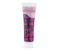 GlitzyGurl Holographic Glitter Face & Body Gel, 50ml, Pink
