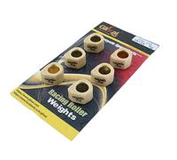 Glixal 18x14mm High Performance Polygon Variator Sliders, Racing Sliding Roller Weights 152QMI 157QMJ GY6 125cc 150cc Scooter Moped ATV (9 Gram)