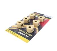 Glixal 18x14mm High Performance Polygon Variator Sliders, Racing Sliding Roller Weights 152QMI 157QMJ GY6 125cc 150cc Scooter Moped ATV (15 Gram)