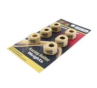 Glixal 18x14mm High Performance Polygon Variator Sliders, Racing Sliding Roller Weights 152QMI 157QMJ GY6 125cc 150cc Scooter Moped ATV (13 Gram)