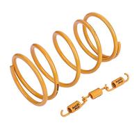 Glixal ATKS-03902 Chinese Scooter High Performance Racing Torque Spring clutch springs GY6 50cc-100cc 139QMB Engine Moped ATV (1500RPM,Yellow)