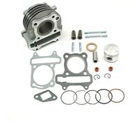 Glixal ATMT1-005 High Performance GY6 50cc to 60cc 44mm Big Bore Cylinder Kit with Piston for 139QMB 139QMA Scooter Moped ATV