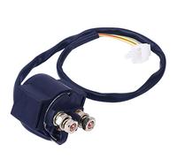 Glixal ATMT1-138 Starter Relay Solenoid 139QMB 157QMJ Motor GY6 50cc 125cc 150cc Chinese Scooter Moped ATV (18" Wire)
