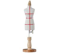 Glixoft 1/4 Female Mannequin Torso with Stand Body Dress Display Model Mannequin Body Tripod Stand for Sewing Dressmakers