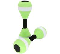 Glixoft 2pcs Aquatic Exercise Dumbbells Water Foam Dumbbells Aerobics Exercise Dumbbell Swimming Training Fitness Equipment for Weight Loss