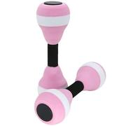 Glixoft 2pcs Aquatic Exercise Dumbbells Water Foam Dumbbells Aerobics Exercise Dumbbell Swimming Training Fitness Equipment for Weight Loss