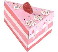 Glixoft 50pcs Triangular Packing Box Cake Shape Candy Box Paper Dessert Wrapper Sandwich Packing Cases Party Gift Boxes for Chocolate