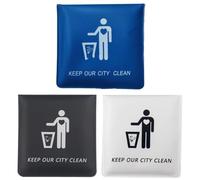 Glixoft Ashtrays Storage Bag Portable Ashtray Pouch Pocket Cigar Ashtray Organizer Smoking Accessory for Smoker Outdoor