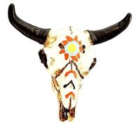 Glixoft Bull Skull Fridge Magnet Gothic Refrigerator Magnet Halloween Fridge Magnet for Kitchen Office Whiteboard Locker Accessories