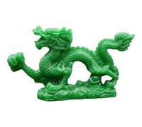 Glixoft Chinese Dragon Statue 2024 Year of the Dragon Figurine Feng Shui Dragon Sculpture Desktop Decoration Ornaments for Home Office