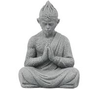 Glixoft Figurine Sun Wukong Statue Tibetan Buddhism Stone Statue Feng Shui Decor Ornament for Home and Office