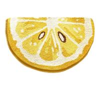 Glixoft Lemon Bathroom Absorbent Mat Anti Slip Bath Rug Bathroom Mat Floor Mat Absorbent Mat Toilet Door Mat Carpet for Home