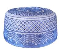 Glixoft Men's Muslim Hat Muslim Prayer Hat Islam Ramadan Prayer Hats Men Headscarf Islam Kufi Headware Winter Muslim Hat