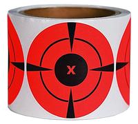 Glixoft Shooting Target Stickers Shooting Paper Targets Round Reactive Targets Shooting Training Supplies for Shooting Practice