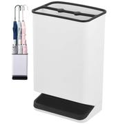 Glixoft Umbrella Stand Rack 6 Holes Plastic Umbrella Holder with Hydroscopic Tray, Small Umbrella Rack for Indoor Home Office