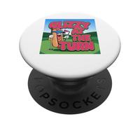 Glizzy At The Turn Funny Golf Design PopSockets Adhesive PopGrip