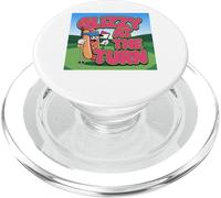 Glizzy At The Turn Funny Golf Design PopSockets PopGrip for MagSafe