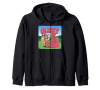 Glizzy At The Turn Funny Golf Design Zip Hoodie