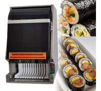 GLJTUO Automatic 8/10/12-Piece Sushi Roll Cutter, Multifunctional Slicer With Sharp Blade, Time-Saving, For Restaurant, Kitchen, Snack Bar,10Slices