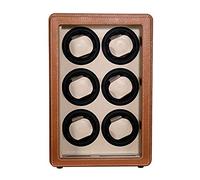 GLJTUO Automatic Watch Winder Box, LCD Touch Scree, Quiet Motor, 6 Watch Storage Display Box,A,B