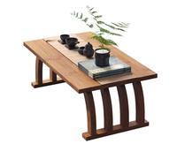GLJTUO Coffee Table, Japanese-Style Bamboo Low Tea Table, Computer Desk, For Sitting On The Floor Bedroom Bay Window,One Color39.4X14.6X12.2In,One Color-27.5X14.6X12.2In