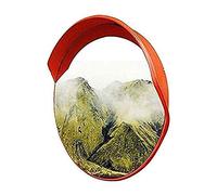 GLJTUO Convex Safety Mirror Traffic Mirror Outdoor Traffic Wide-Angle Lens,Security Safety Mirror Round Outdoor Traffic Road Traffic Mirror Convex Mirror Indestructible Store Mi,60cm
