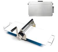 GLJTUO Dough Sheeter Machine, Manual Puff Pastry Roller, Adjustable Thickness,Rs201