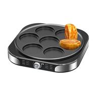 GLJTUO Electric Crepe Maker, 40Cm Non-Stick Griddle & Pancake Machine, Foldable Design, Temperature Control, For Chapati, Eggs