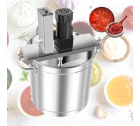GLJTUO Electric Mixer Machine,Commercial Food Mixer Stirrer, Adjustable Speed Cooking Machine for Efficient Jam and Sauce Preparation, Ideal Mixing Tool for Seasoning and Cookin,85L