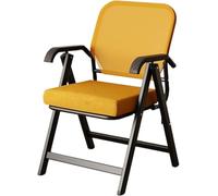 GLJTUO Foldable Office Chair With Padded Seat & Breathable Mesh Back, Lightweight Folding Desk Chair For Home, Office, Conference, Training & Small Spaces,D