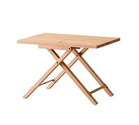GLJTUO Folding Coffee Table, Outdoor Portable Solid Wood Simple Table, For Home Balcony,Outdoor Picnic Bay Window