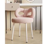 GLJTUO High Backrest Vanity Footstool with Bowknot Design Multifunctional Latex Chair for Makeup Room Living Room Plush Velvet Upholstery Multi Scenario Use