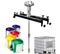 GLJTUO IBC Air Agitator,3/4HP Paint Stirring Machine,Pneumatic Paint Mixer,1000L IBC Air Agitator,for Paint Coating Materials Viscous Liquid Ink Dissolver