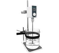 GLJTUO Magnetic Stirrer Magnetic Mixer Mixer Liquid Mixer Lab Electric Stirrer Digital Display Overhead Stirrer Adjustable Height Lab Equipment 20L 2000Rpm Large Capacity, High,Os-30pro