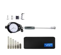 GLJTUO Micrometer, Dial Bore Gauge Inner Diameter Gauge Measuring Rod Micrometer Gauge Measuring Tool Hole Bore Dial Indicator Set 15-35-50-160Mm,18-35mm Black Dial