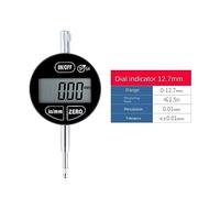 GLJTUO Micrometer, High Precision Digital Display - Percentage Meter 0.01Mm - Micrometer 0.001Mm - Mechanical Workshop Tools Precision Comparator,0.01mm-IP54-1